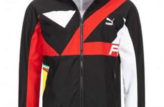 PUMA x Scuderia Ferrari Hommes Energy Woven Veste 597130-02 - Sport Outlet