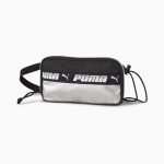 PUMA Pochette Mile Rider Sling pour Femme, Noir/Argent, Accessoires