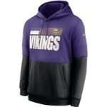 Sweat à capuche Nike Therma Team Name Lockup (NFL Minnesota Vikings) pour Homme - Pourpre - Nike