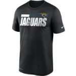 Tee-shirt Nike Dri-FIT Team Name Legend Sideline (NFL Jacksonville Jaguars) pour Homme - Noir - Nike