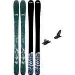 Line Pandora 94mm 172 + Squire 11 ID 2021 Ski Set à motifs - Blue-tomato
