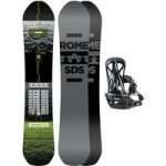 Rome Warden 155 + United M 2021 Snowboard Set à motifs - Blue-tomato