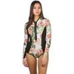 Rip Curl G Bomb Spring Hi Cut LS Wetsuit blanc - Blue-tomato