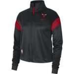 Veste de survêtement Nike NBA Chicago Bulls Courtside pour Femme - Noir - Nike