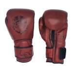 Gants de boxe Leo Ultimate Red Blood Leather Adulte - Plutosport