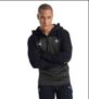PUMA Sweat à capuche BMW M Motorsport evoKNIT Quarter Zip pour Homme, Noir/Bruyère, Vêtements