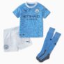 PUMA Mini set Domicile Manchester City enfant et adolescent, Bleu, Taille 92, Vêtements