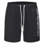 Short de bain EA7 Embroidery Logo Boxer Beachwear Hommes