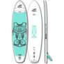 Indiana – 10&rsquo;6 Fit Inflatable – Planche de SUP taille 320 x 81,3 x 12 cm, blanc/gris
