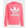 adidas Originals Sweat-shirt Trefoil Crew – Hazy Rose / White, Hazy Rose / White